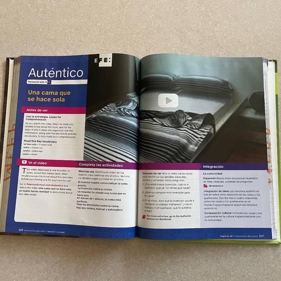 Pearson autentico vol 1, resource & vocabulary workbooks high school - Picture 3 of 9